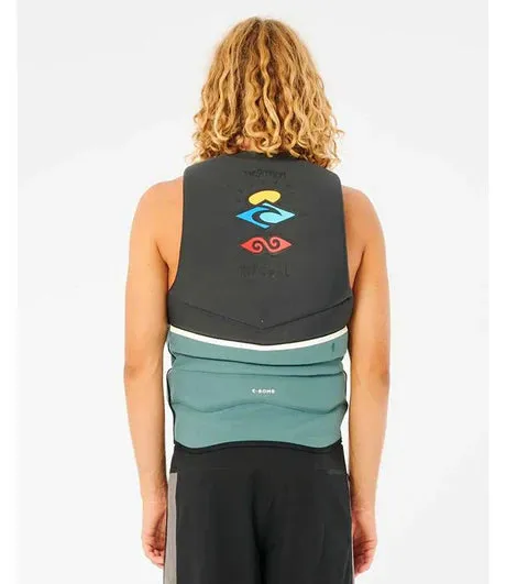 2023 Ripcurl E Bomb Pro Buoy Vest - Muted Green
