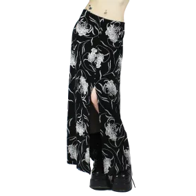 90s Slinky Maxi Skirt (M)