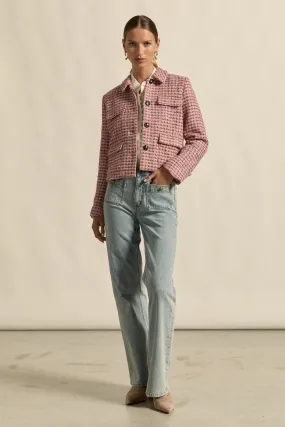 adjoin jacket - rose boucle