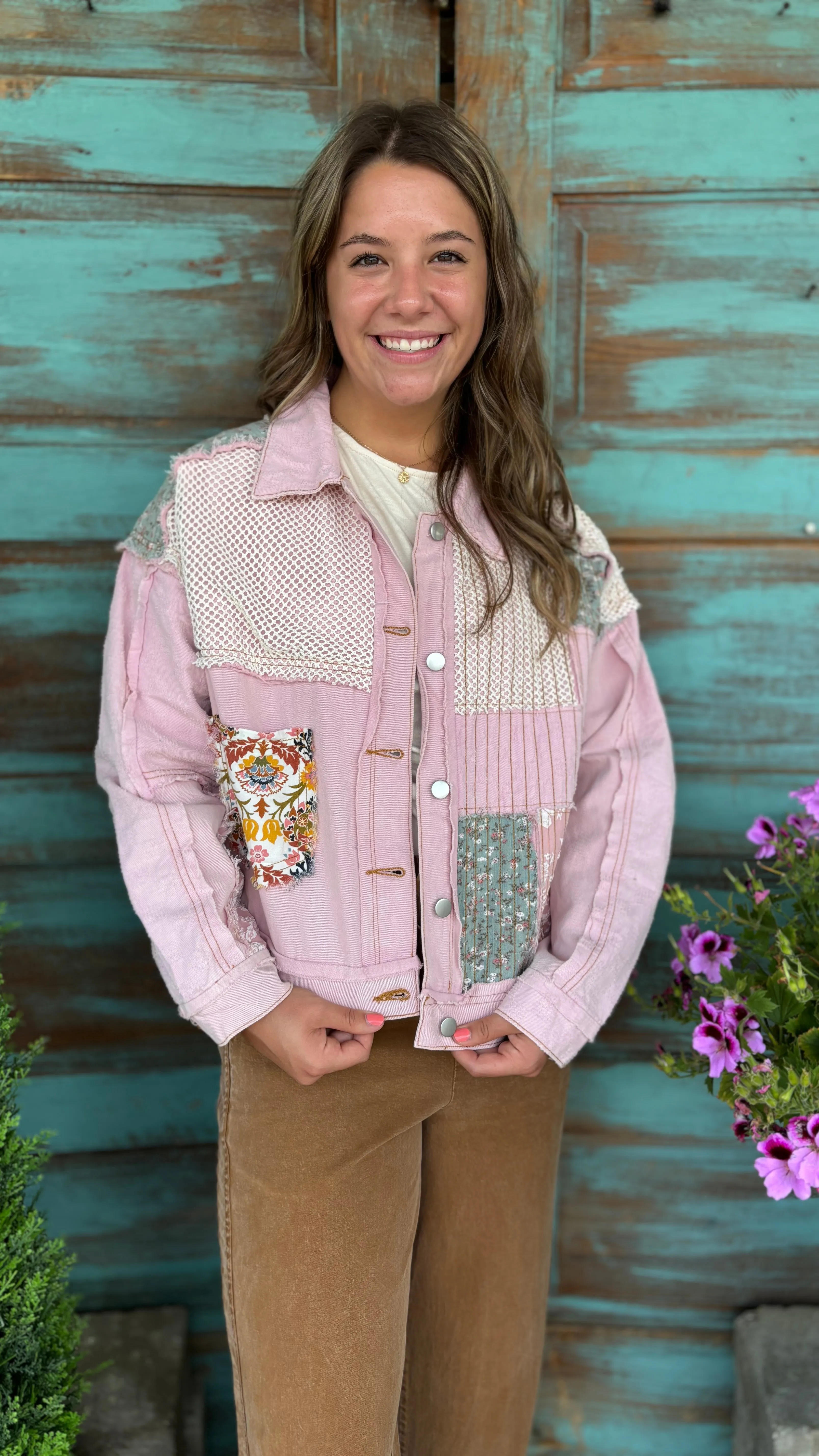 Adore You Patchwork Jacket