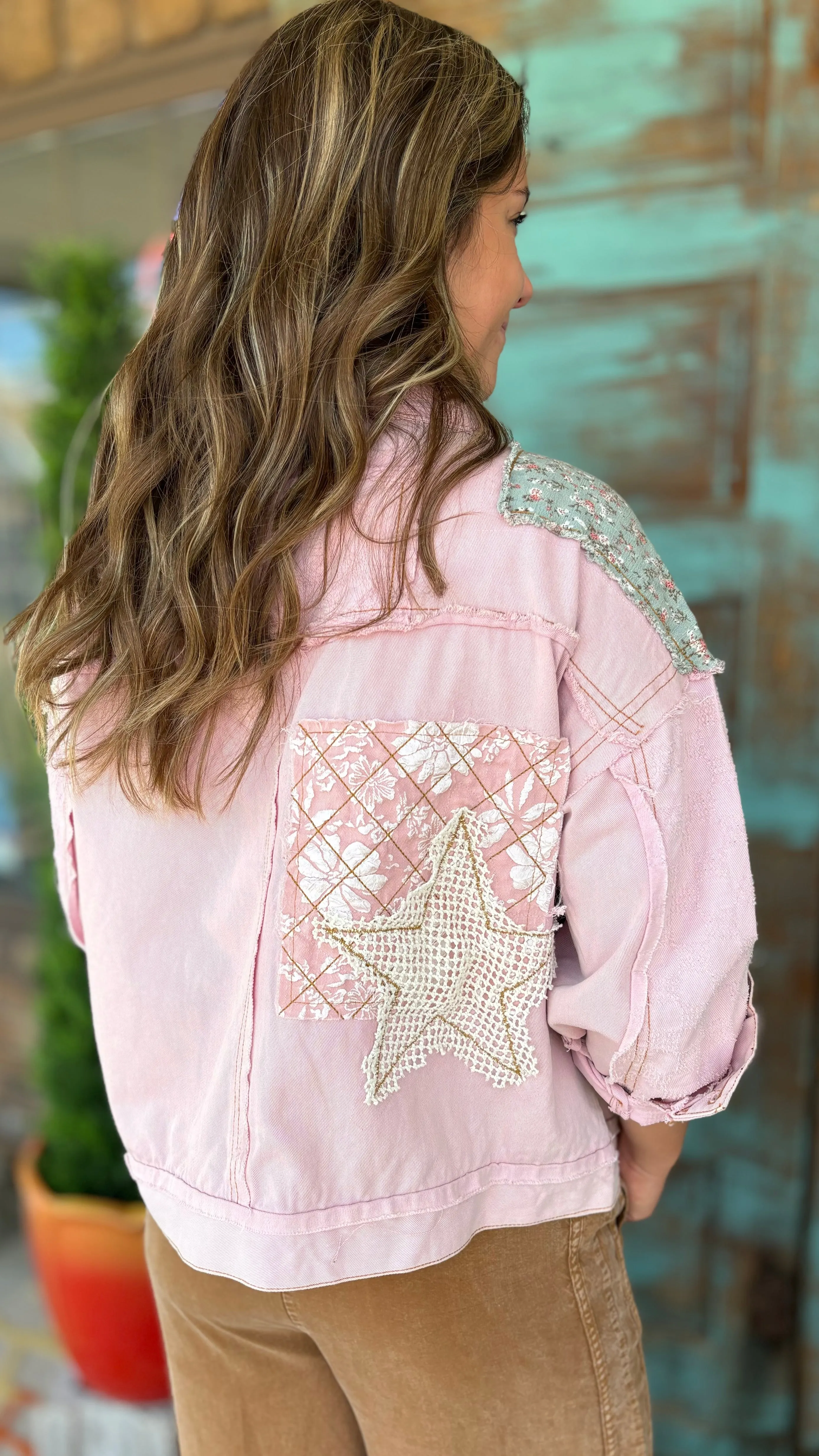 Adore You Patchwork Jacket