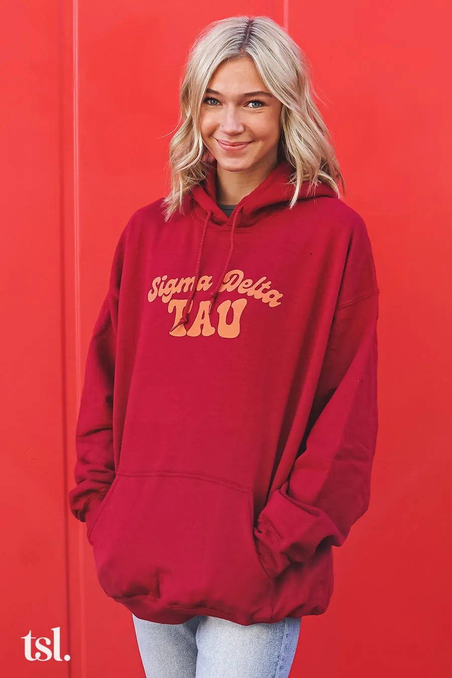 Alpha Xi Delta Vintage Hippie Hoodie