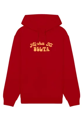 Alpha Xi Delta Vintage Hippie Hoodie