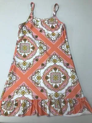 Ambrosia Scarf Ruffle Slip Dress