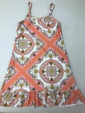 Ambrosia Scarf Ruffle Slip Dress