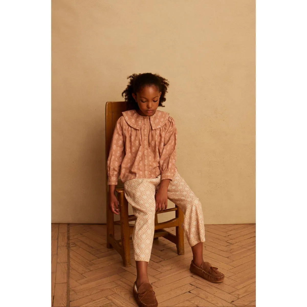 Apolina - Molly trousers - Rosepool jacquard