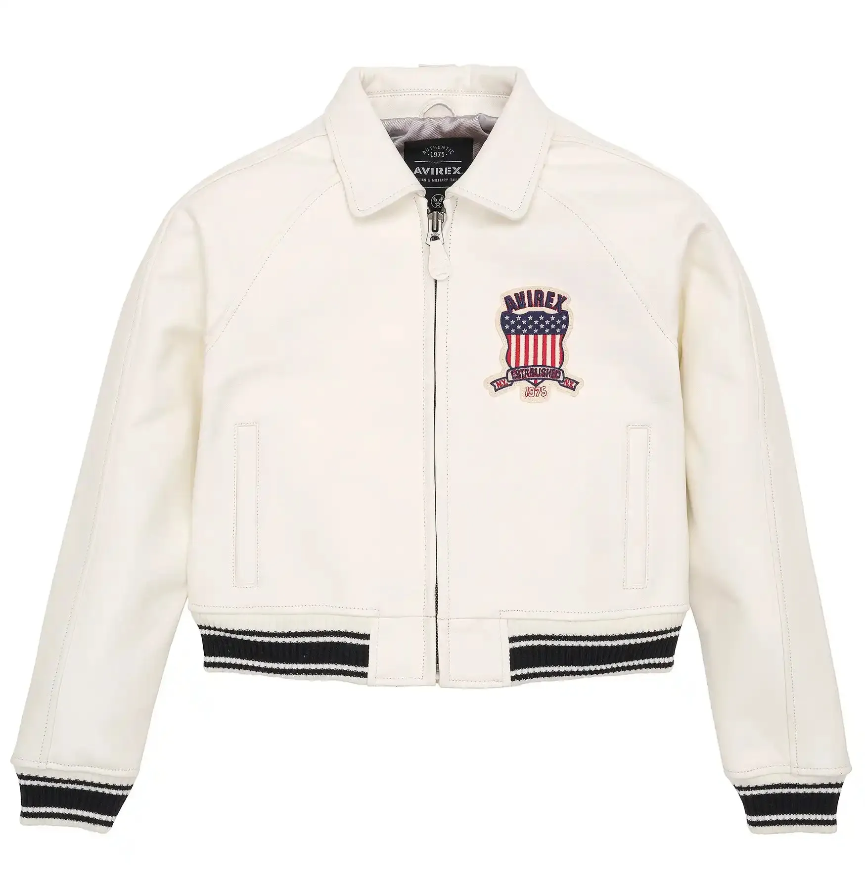 Avirex Womens Cropped Icon Jacket