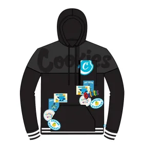 Award Tour Fleece Pullover-Black