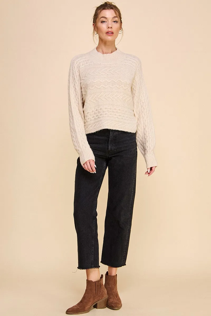 Bethany Sweater - Cloud Cream