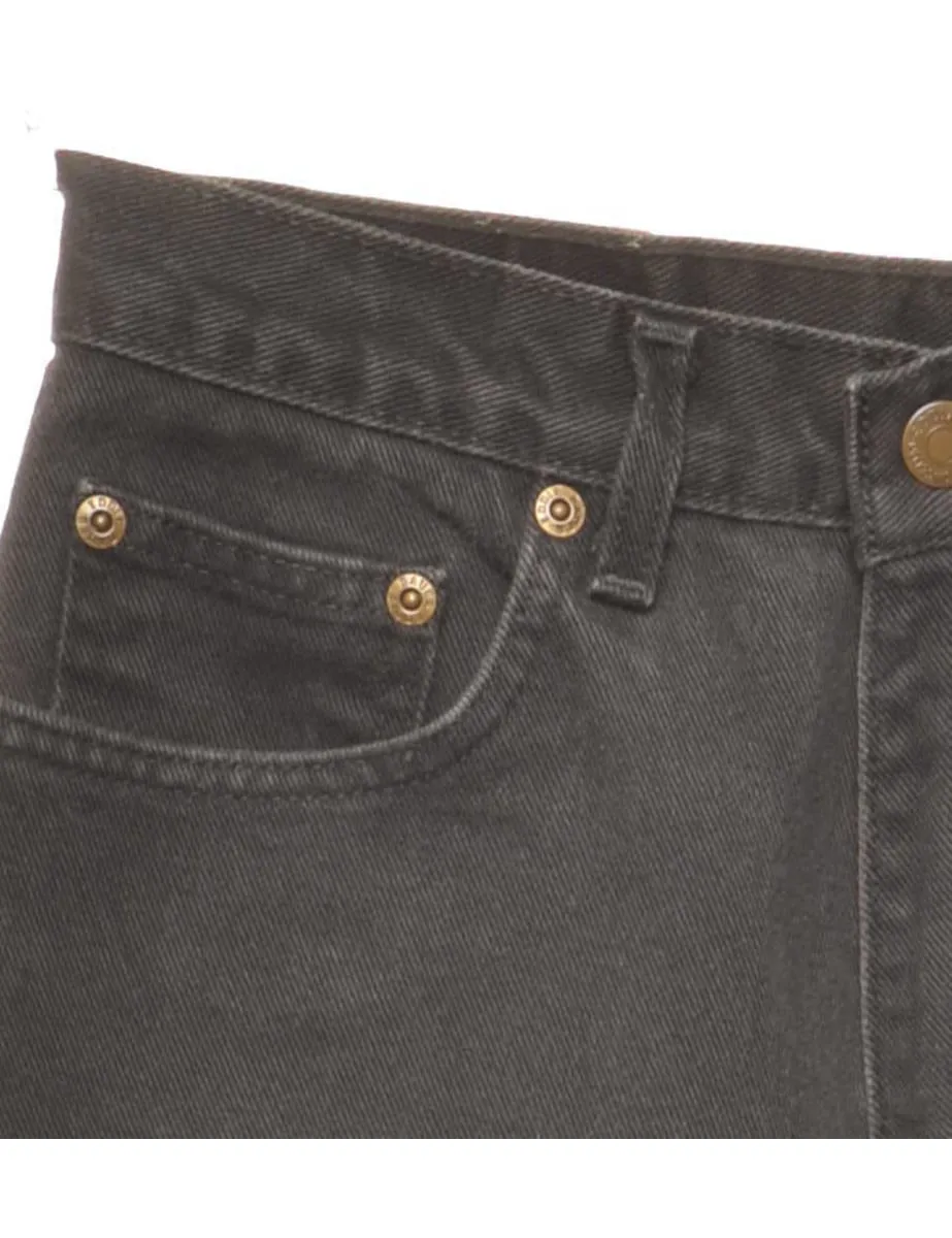 Black Tapered Jeans - W26 L32
