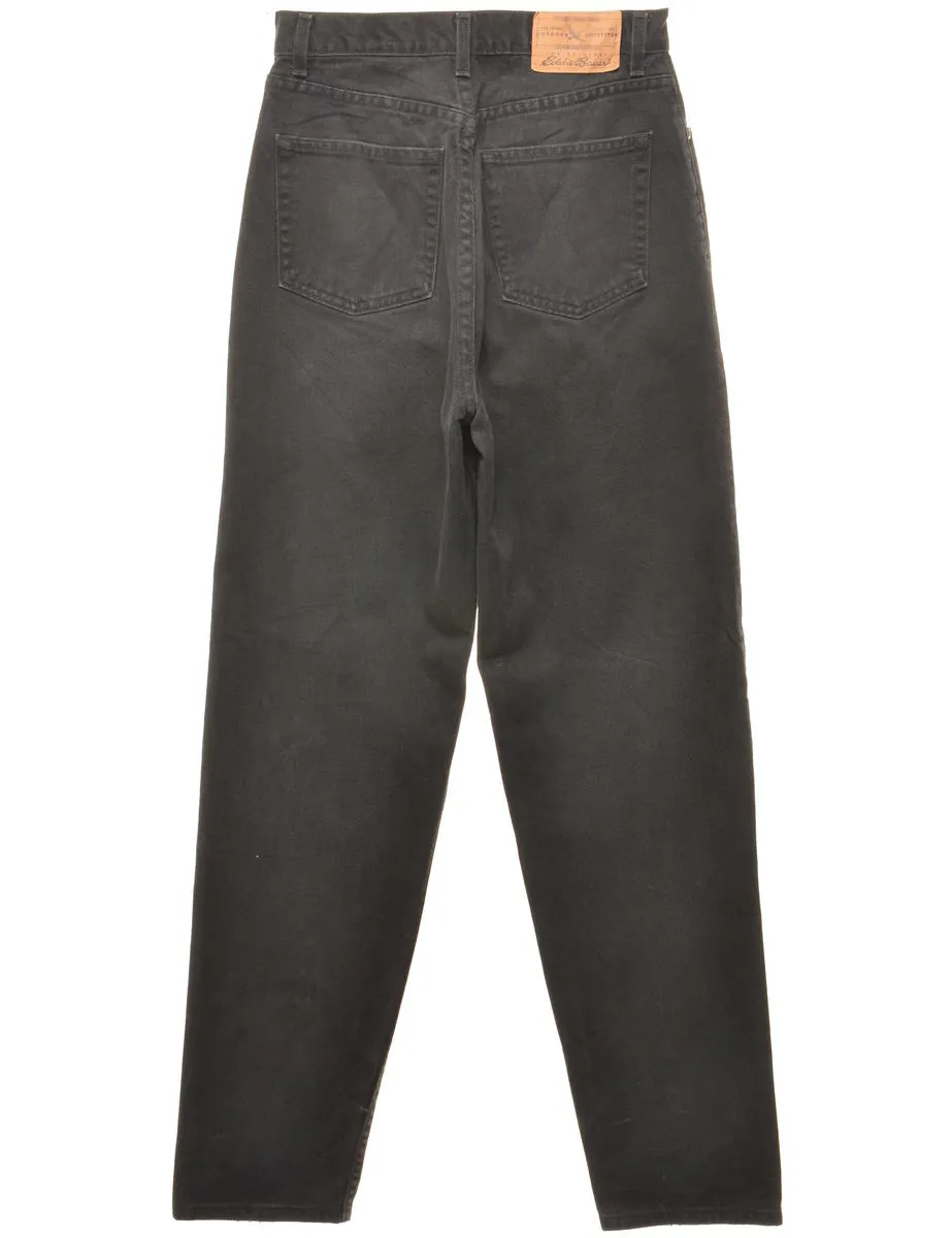 Black Tapered Jeans - W26 L32