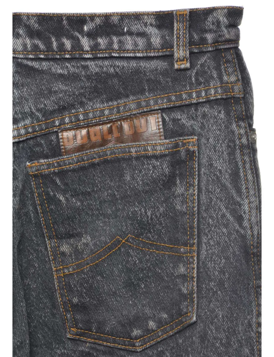 Black Tapered Jeans - W28 L32