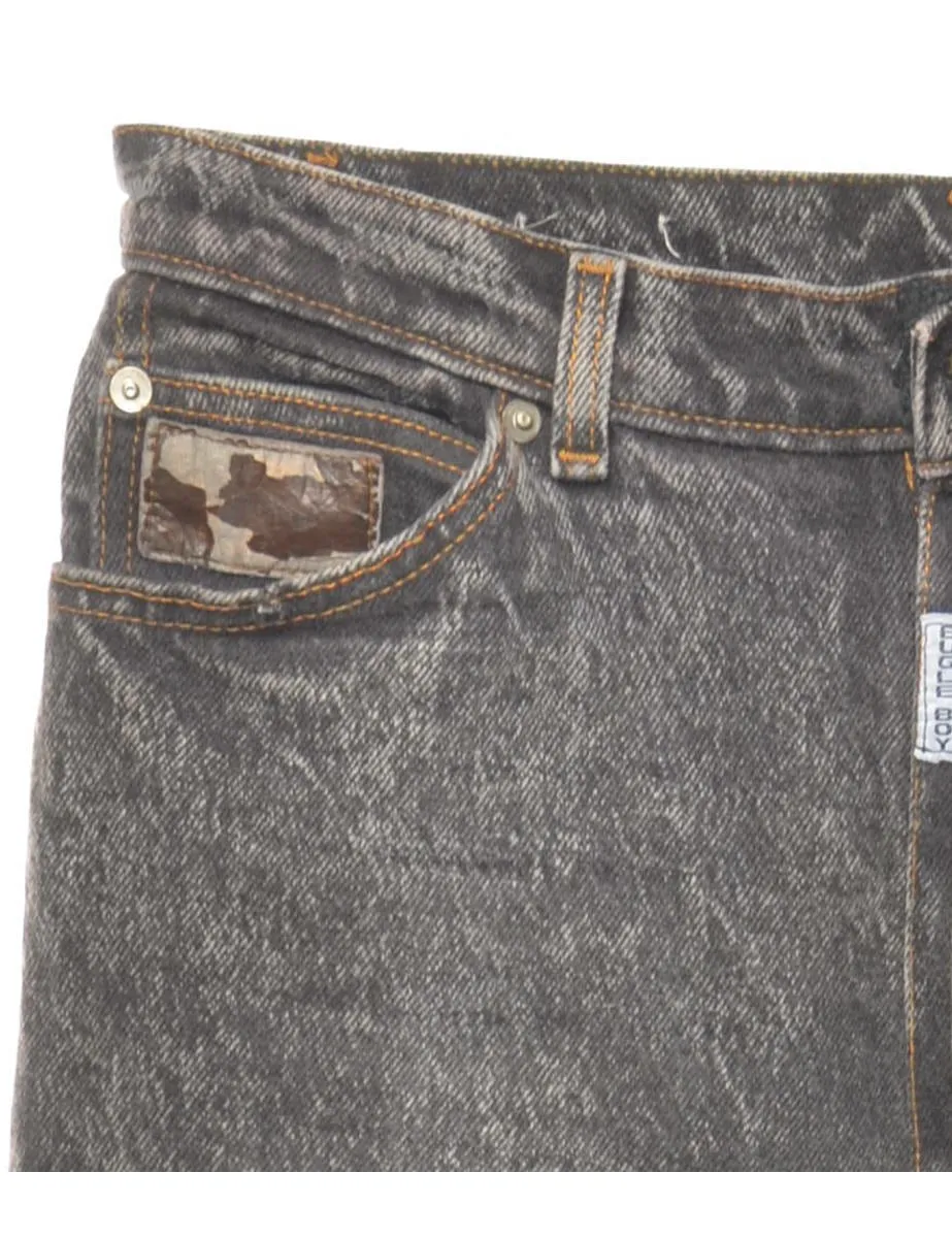 Black Tapered Jeans - W28 L32
