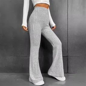 Brit & Boho™ I Pamela Micro Flared High Waist Long Pants