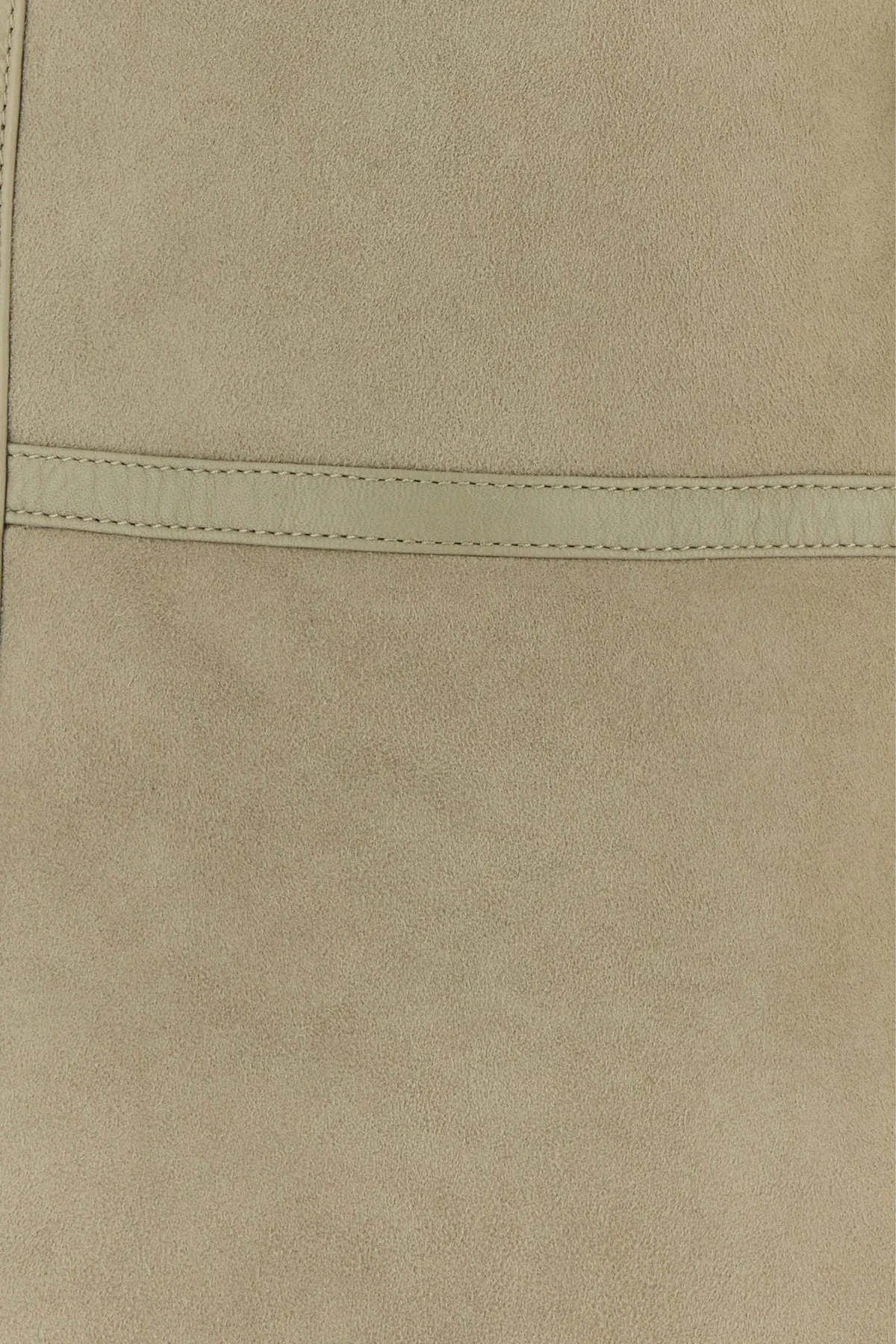 Cappuccino shearling jacket