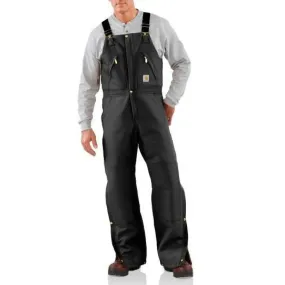 Carhartt Work Men's Bib Overalls Lined Duck