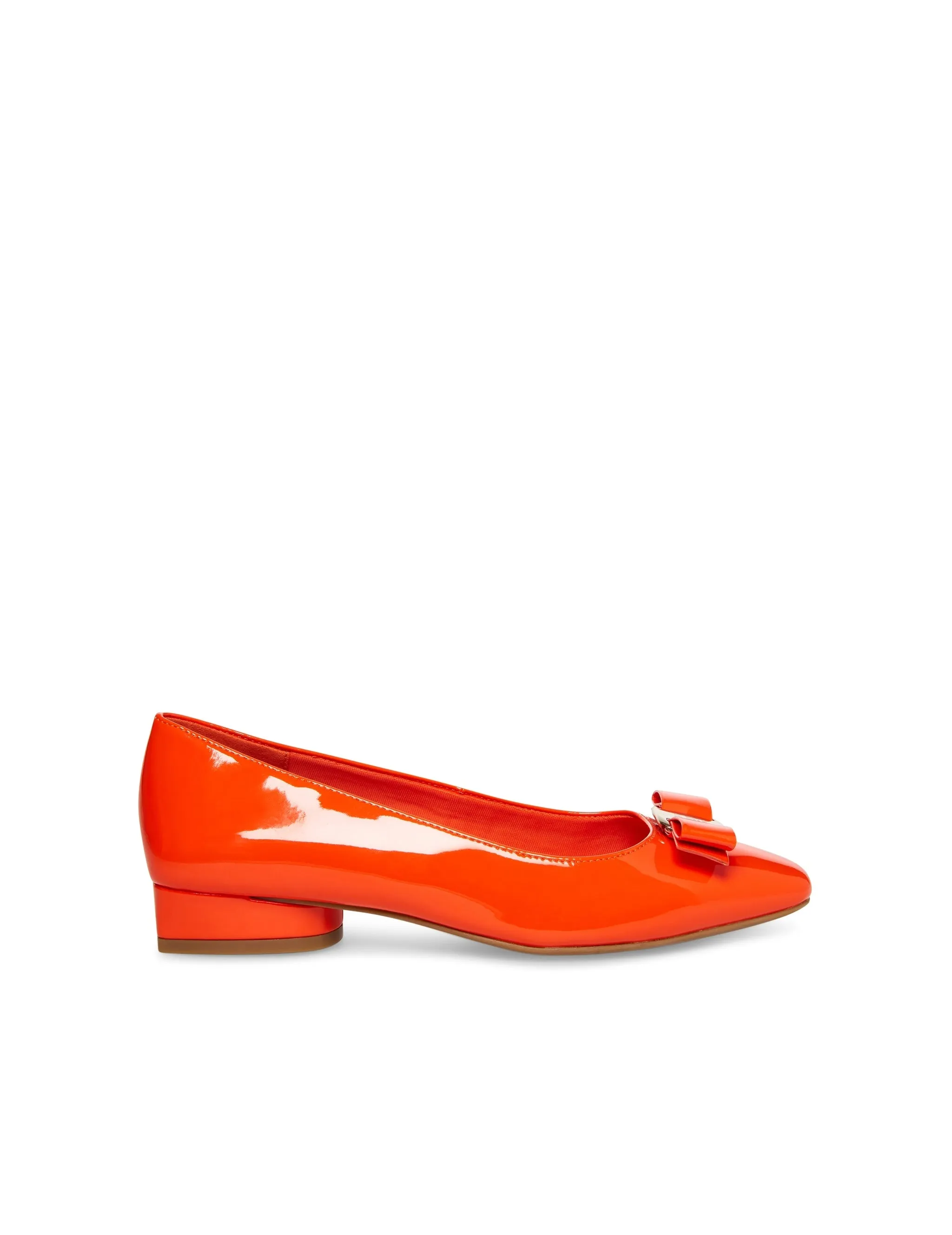 Charleston Red Patent Leather Anne Klein Ballet Flats