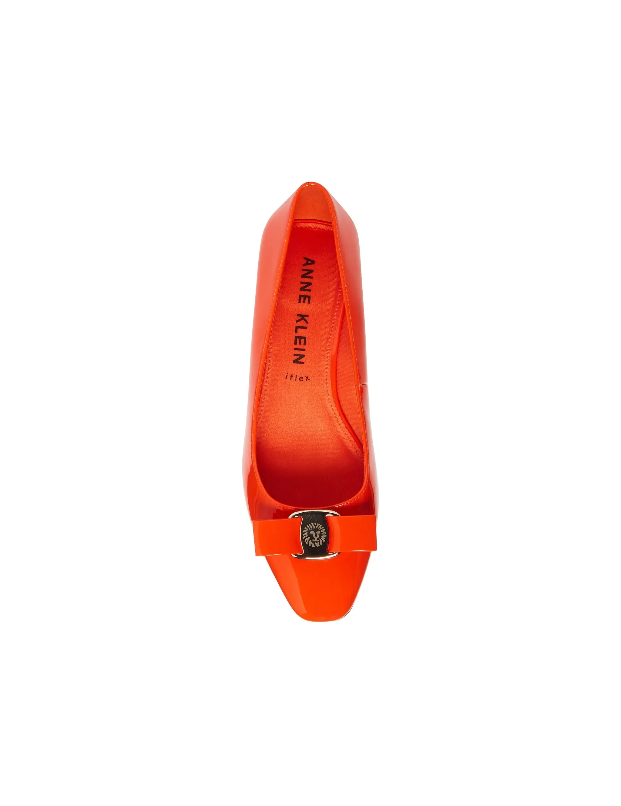 Charleston Red Patent Leather Anne Klein Ballet Flats