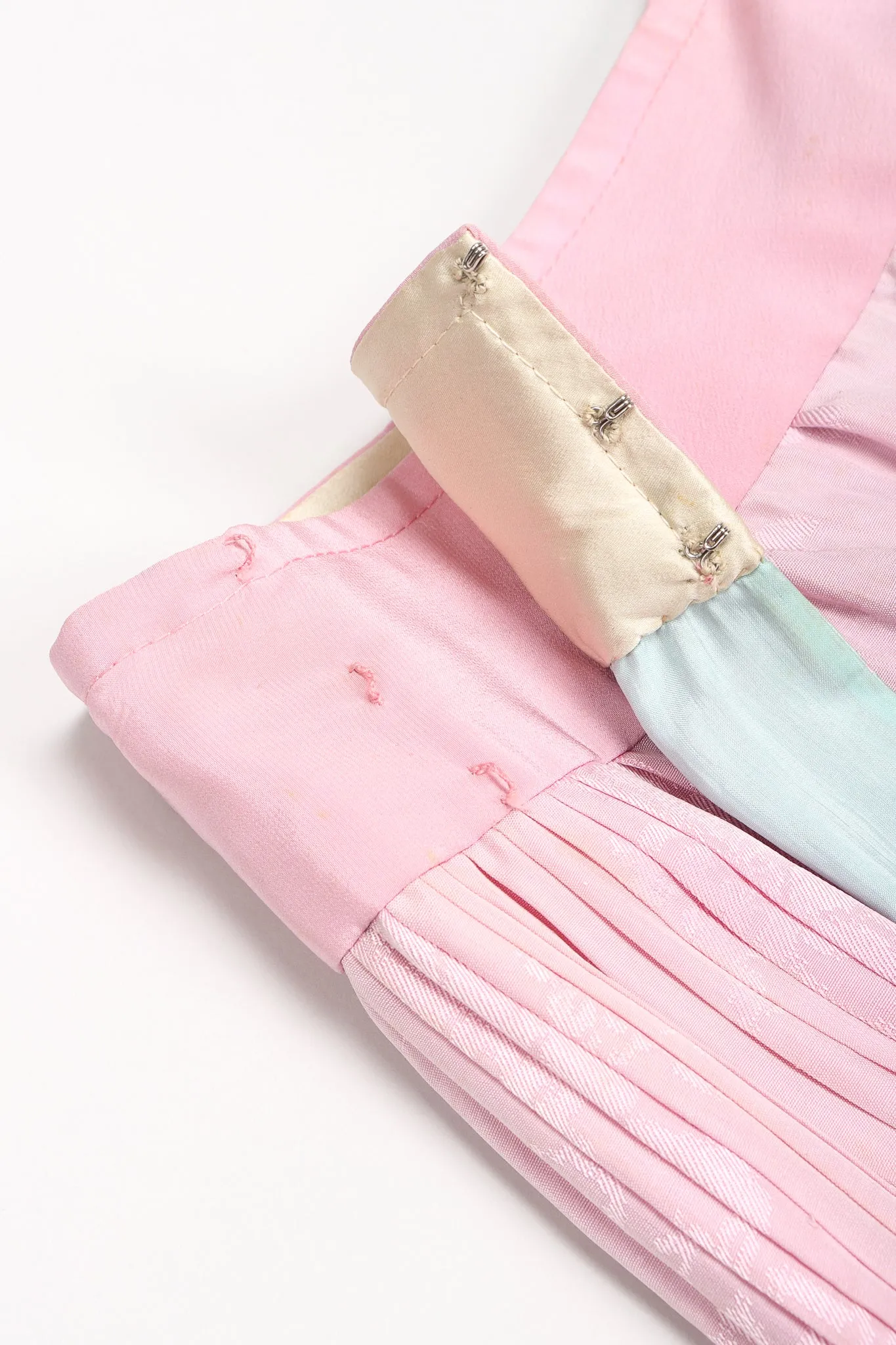 Chinese Spring Blossom Pleated Skirt