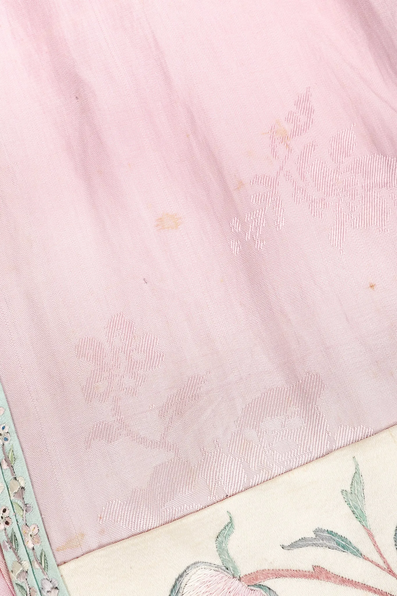 Chinese Spring Blossom Pleated Skirt