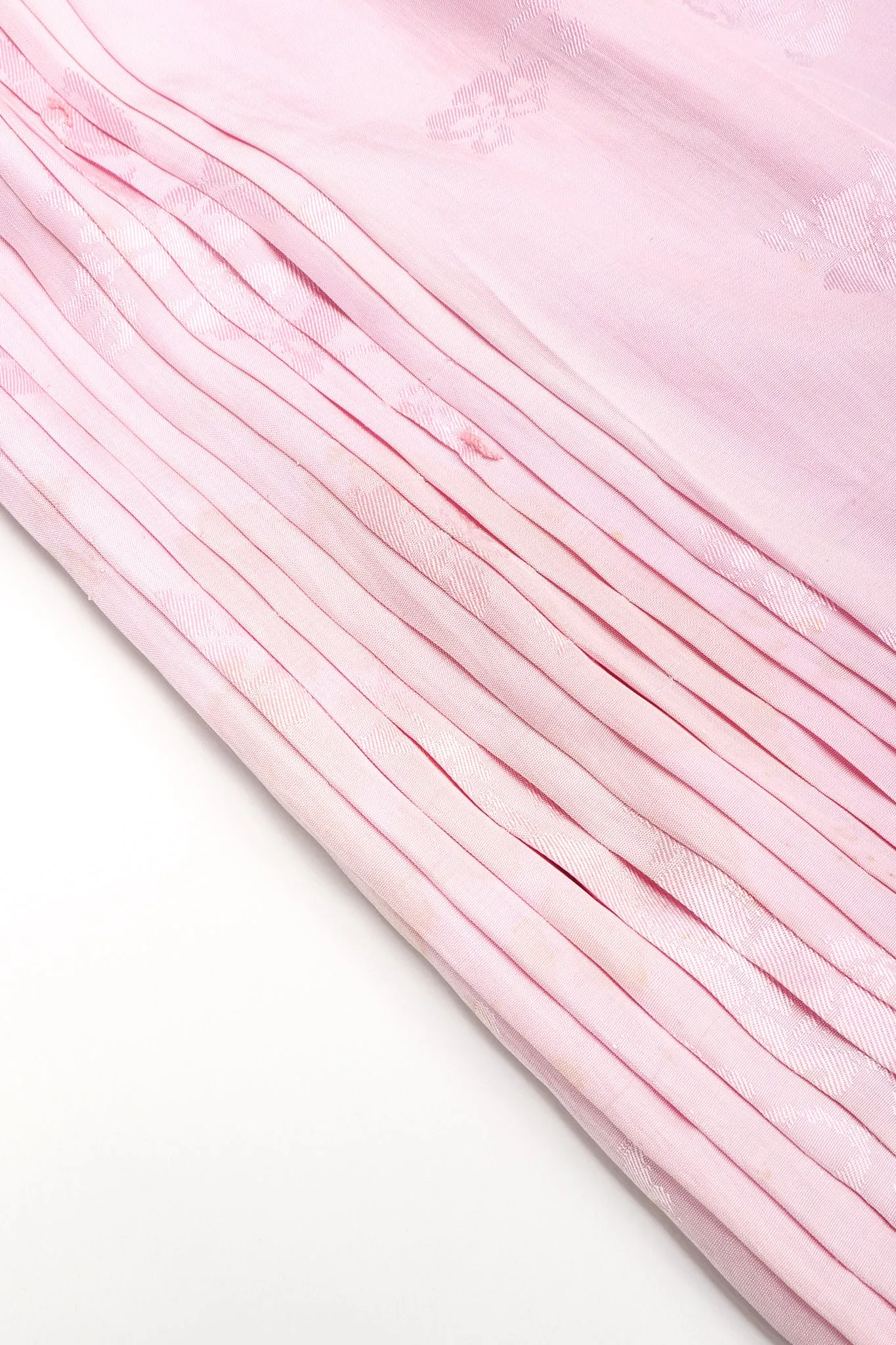 Chinese Spring Blossom Pleated Skirt