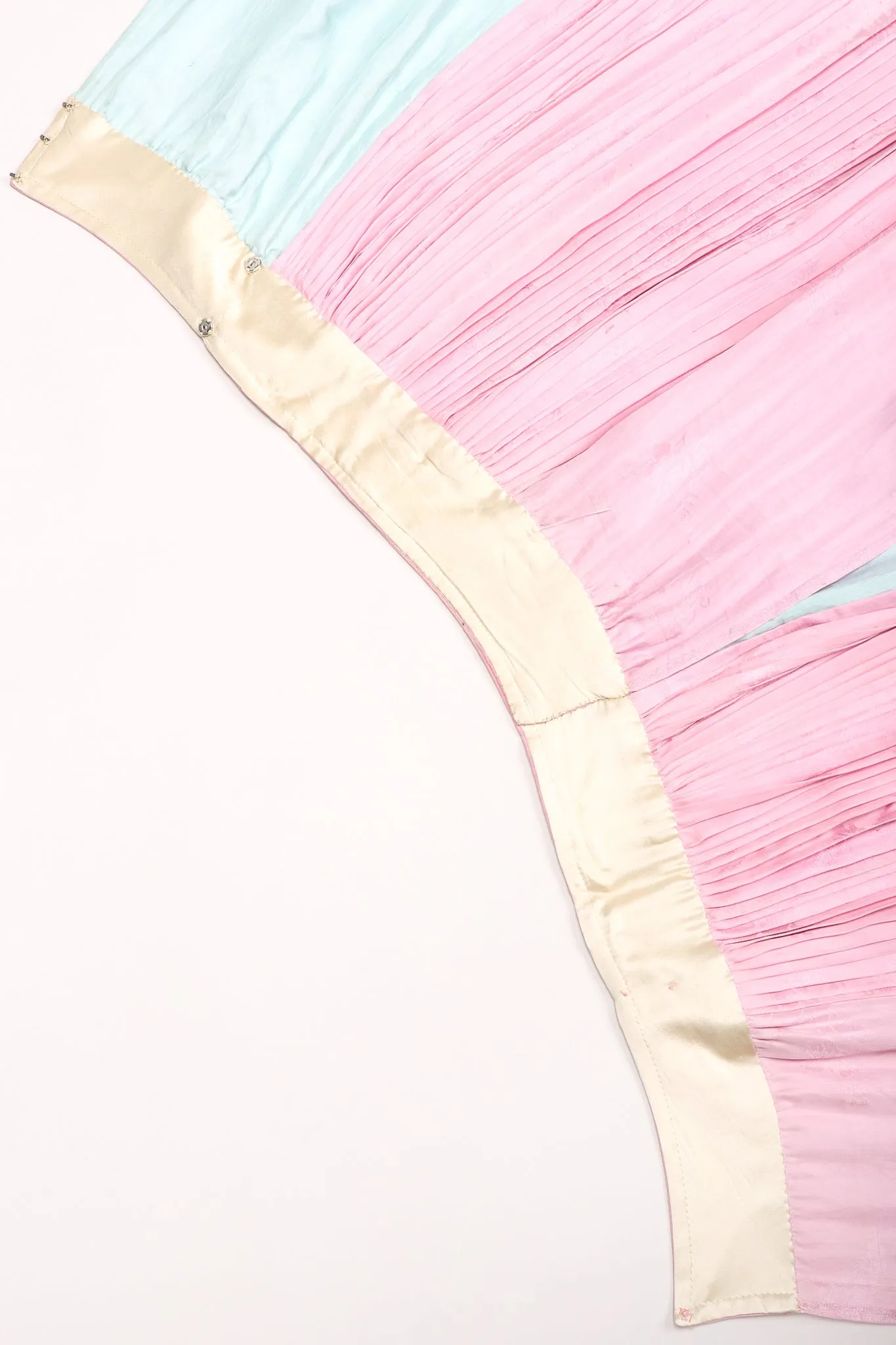 Chinese Spring Blossom Pleated Skirt