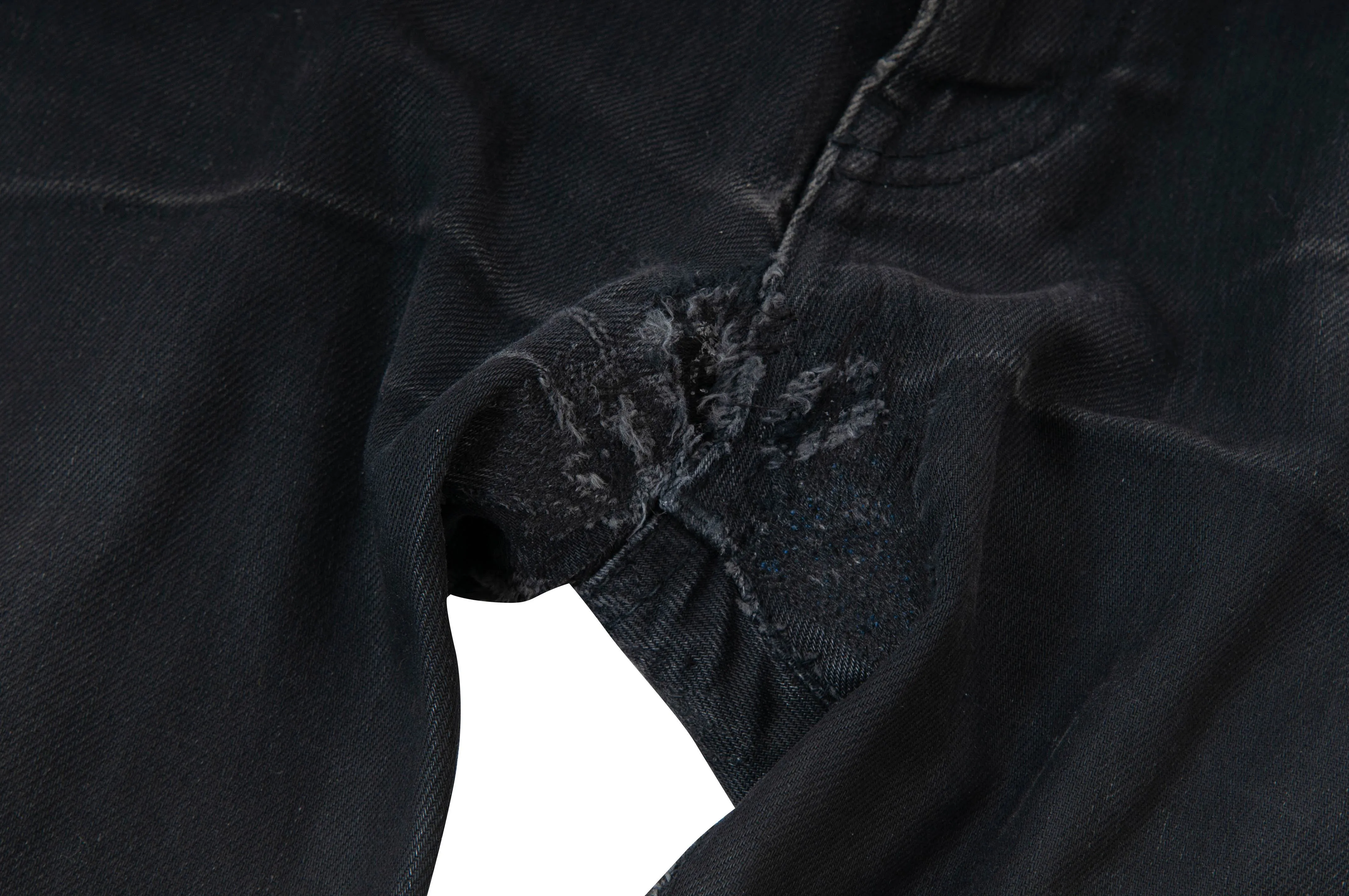 Coated D02 Jeans (Black)