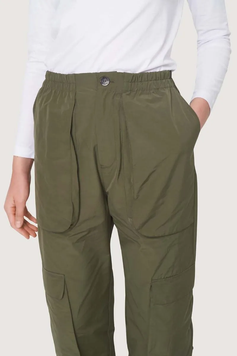 Cotton Cargo Pants | Black