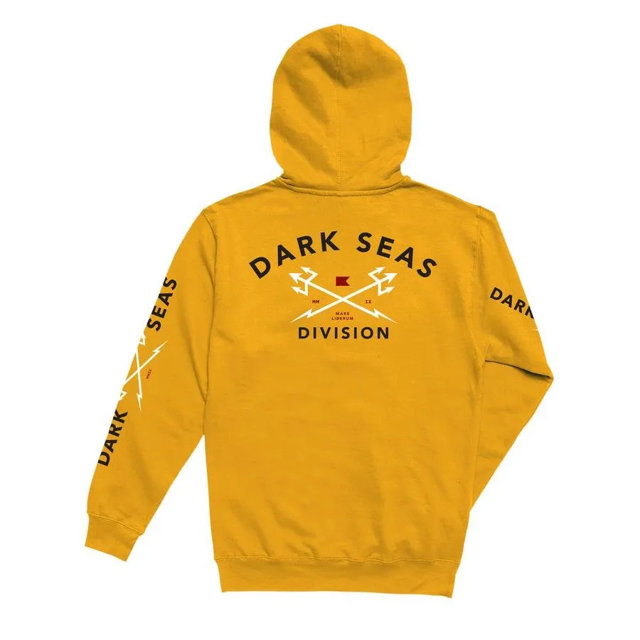 Dark Seas Division Headmaster Pullover Fleece Hood-Gold