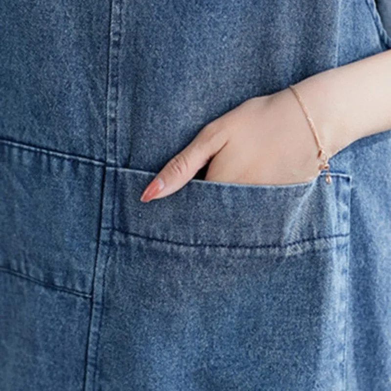 Destiny Plus Size Overall Dress