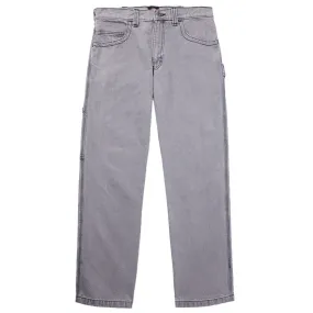 Dickies Relaxed Fit Carpenter Denim Pants - Ultimate Gray