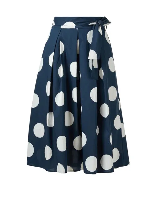 Elliott Lauren Dot Com Pleated Skirt