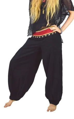 Embroidered Baggy Pants Good Karma
