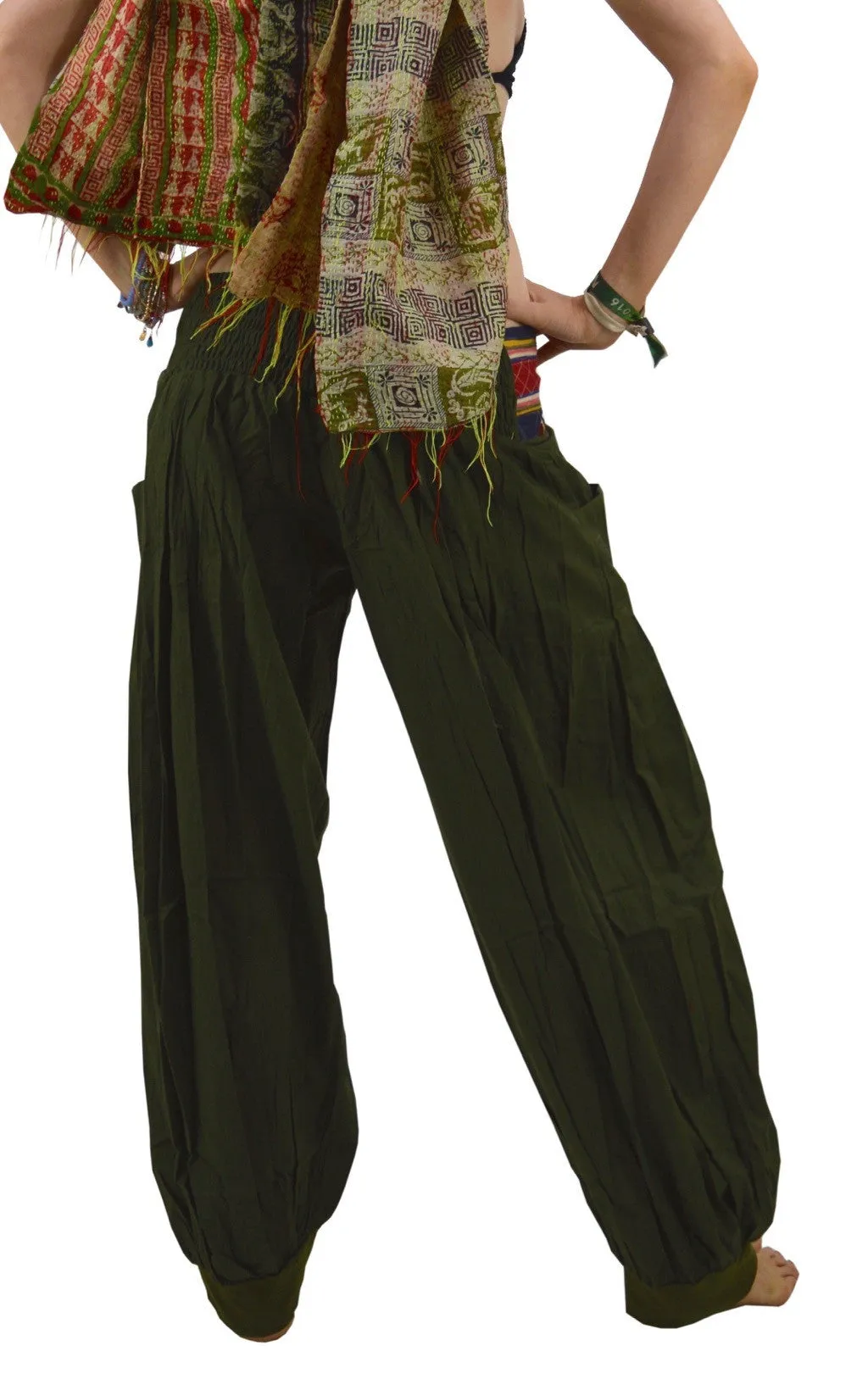 Embroidered Baggy Pants Good Karma
