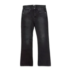 Enfants Riches Déprimes Flared Distressed Jeans "Black"