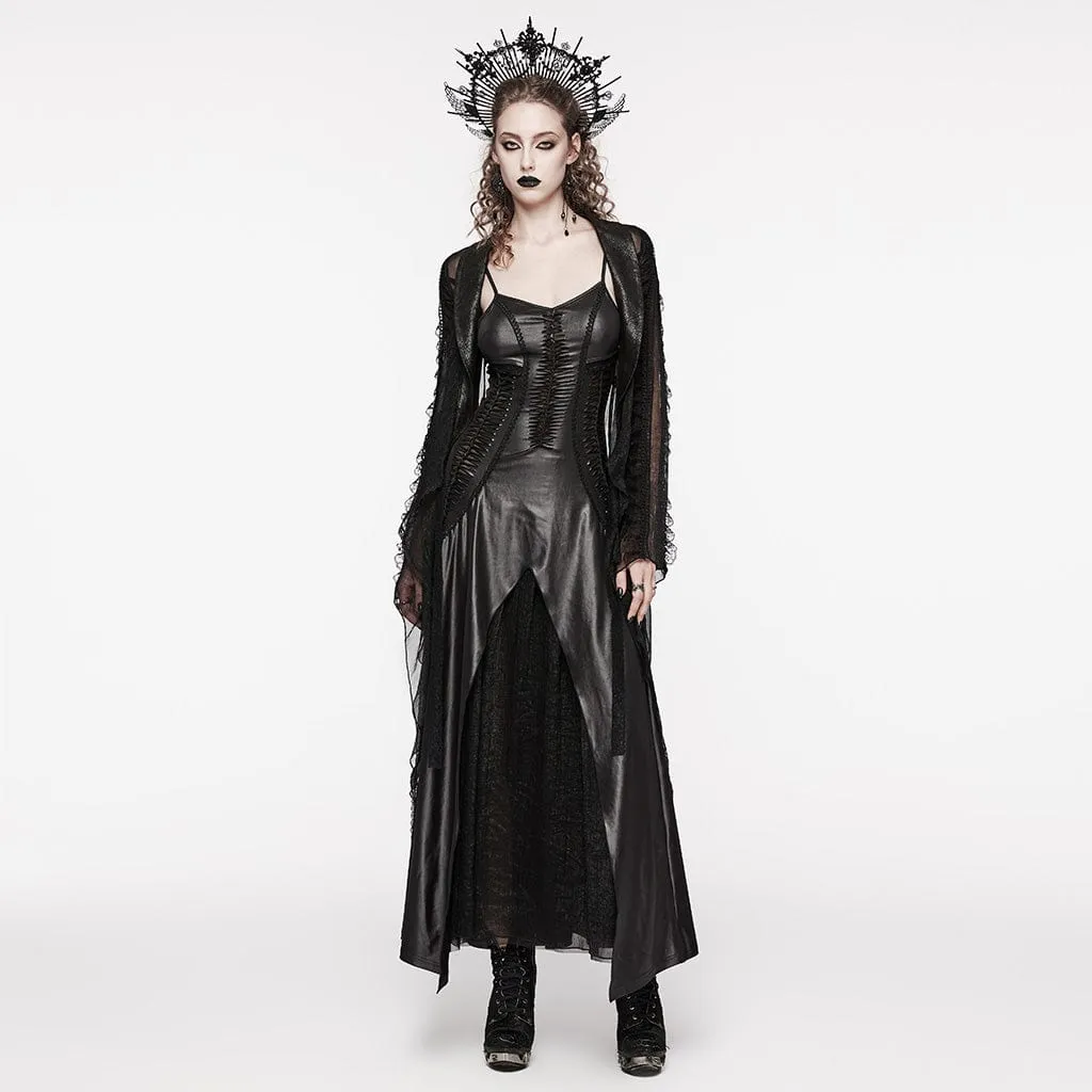 Eremitic PU Slip Dress