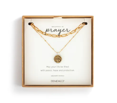 Gold Layer Prayer Necklace