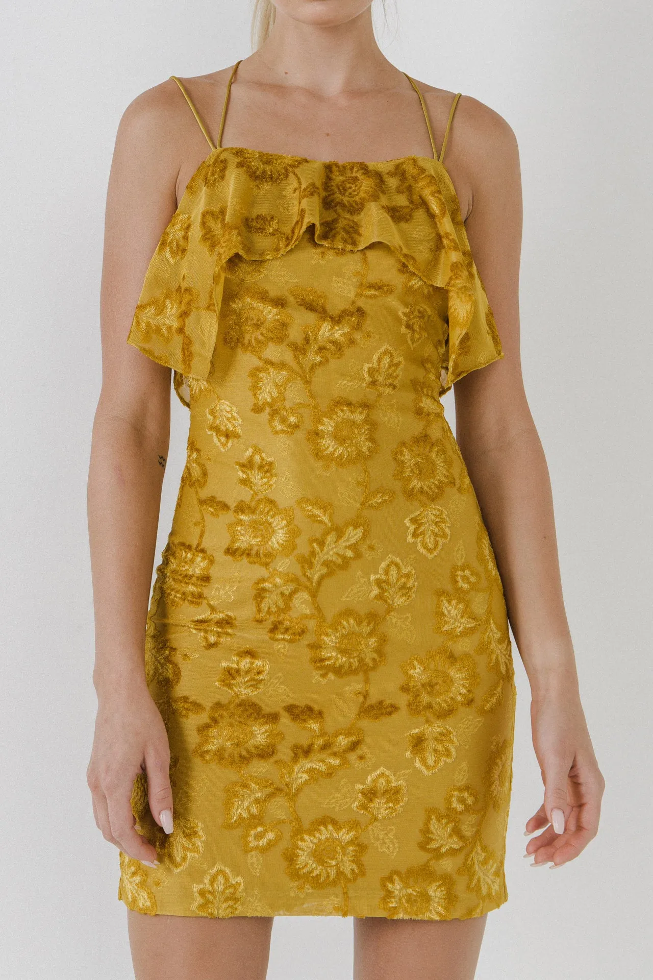 Jacquard Bodycon Dress
