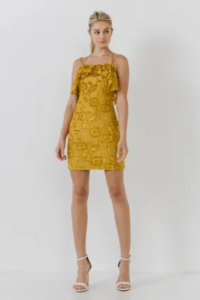 Jacquard Bodycon Dress