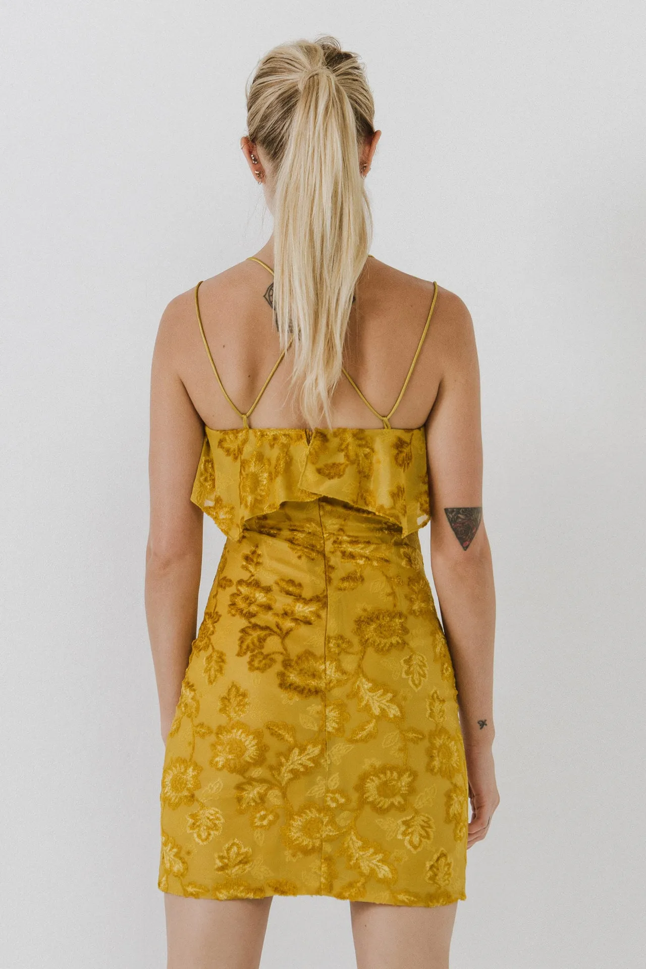 Jacquard Bodycon Dress