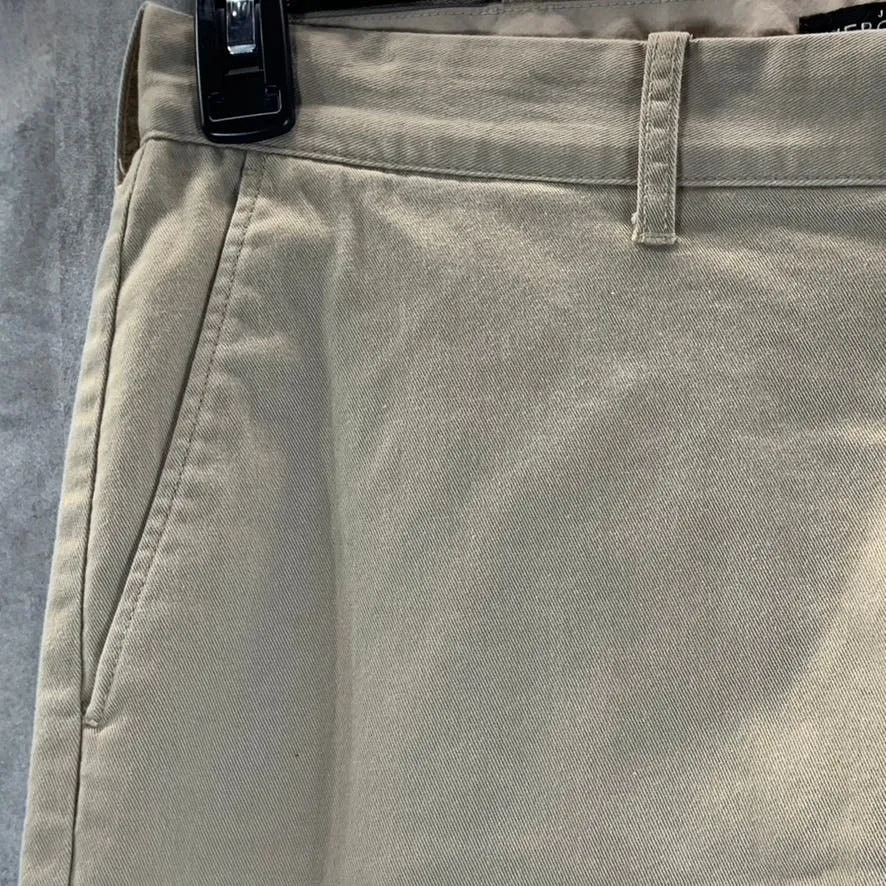 J.CREW Mercantile Men's Tan Slim-Fit Flex Chino Pants SZ 32X32