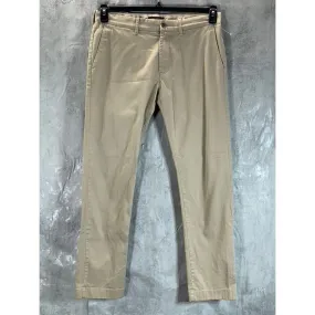 J.CREW Mercantile Men's Tan Slim-Fit Flex Chino Pants SZ 32X32
