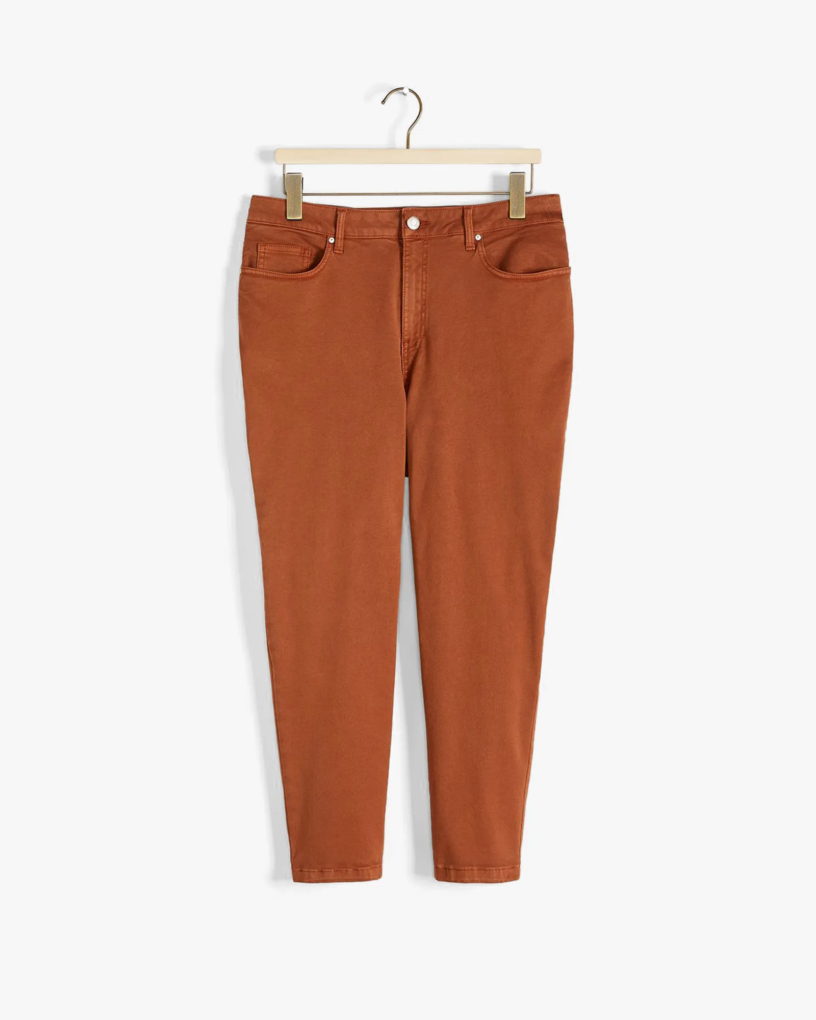 Jessie Cropped Jeans | Brown