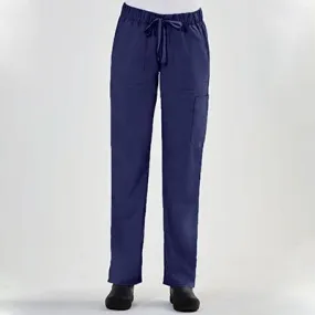 Ladies Full Waist Band Cargo Pant / Real Navy