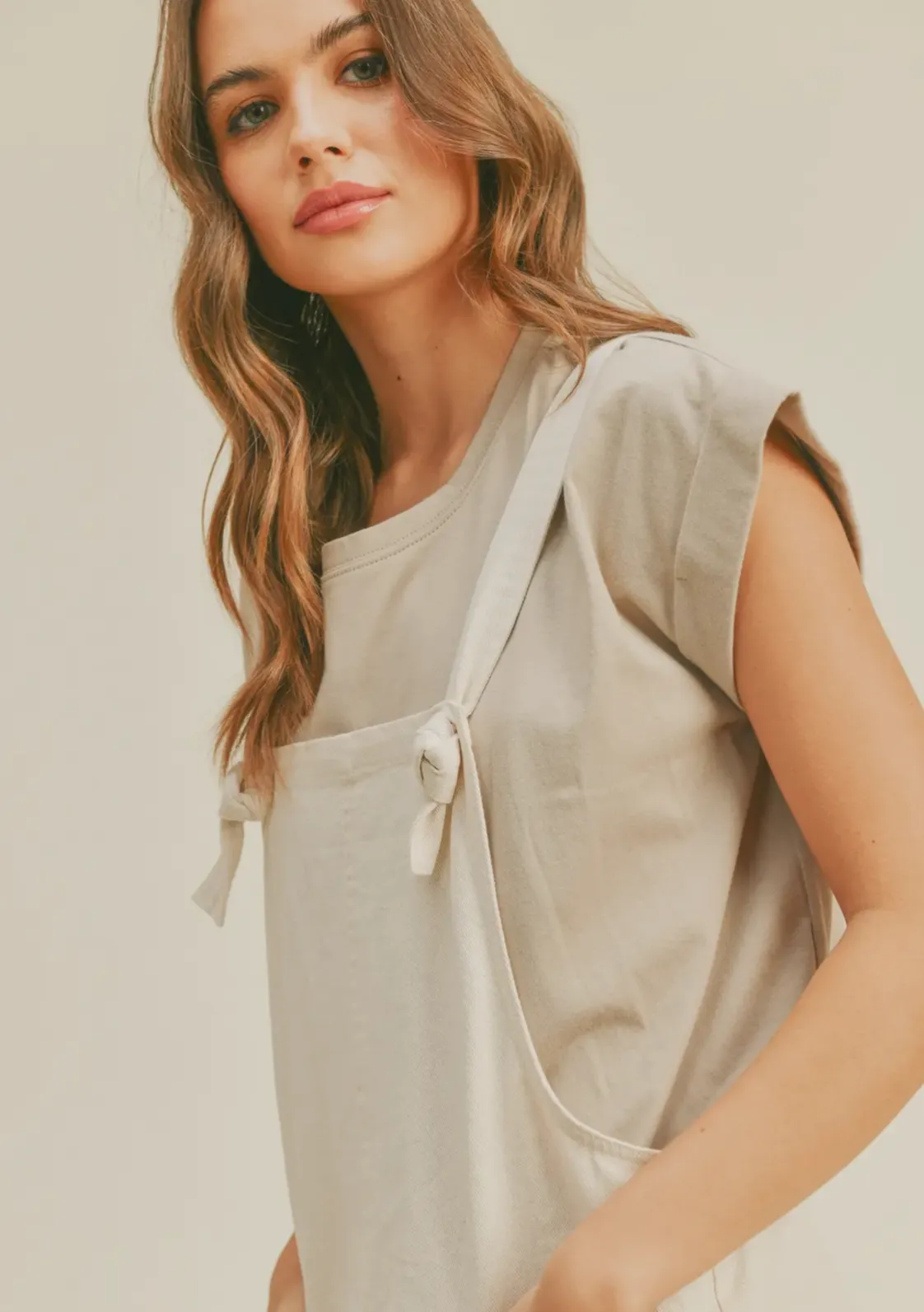 Linen Short Overall