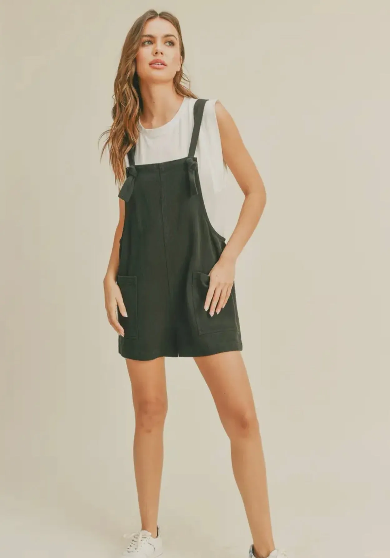 Linen Short Overall