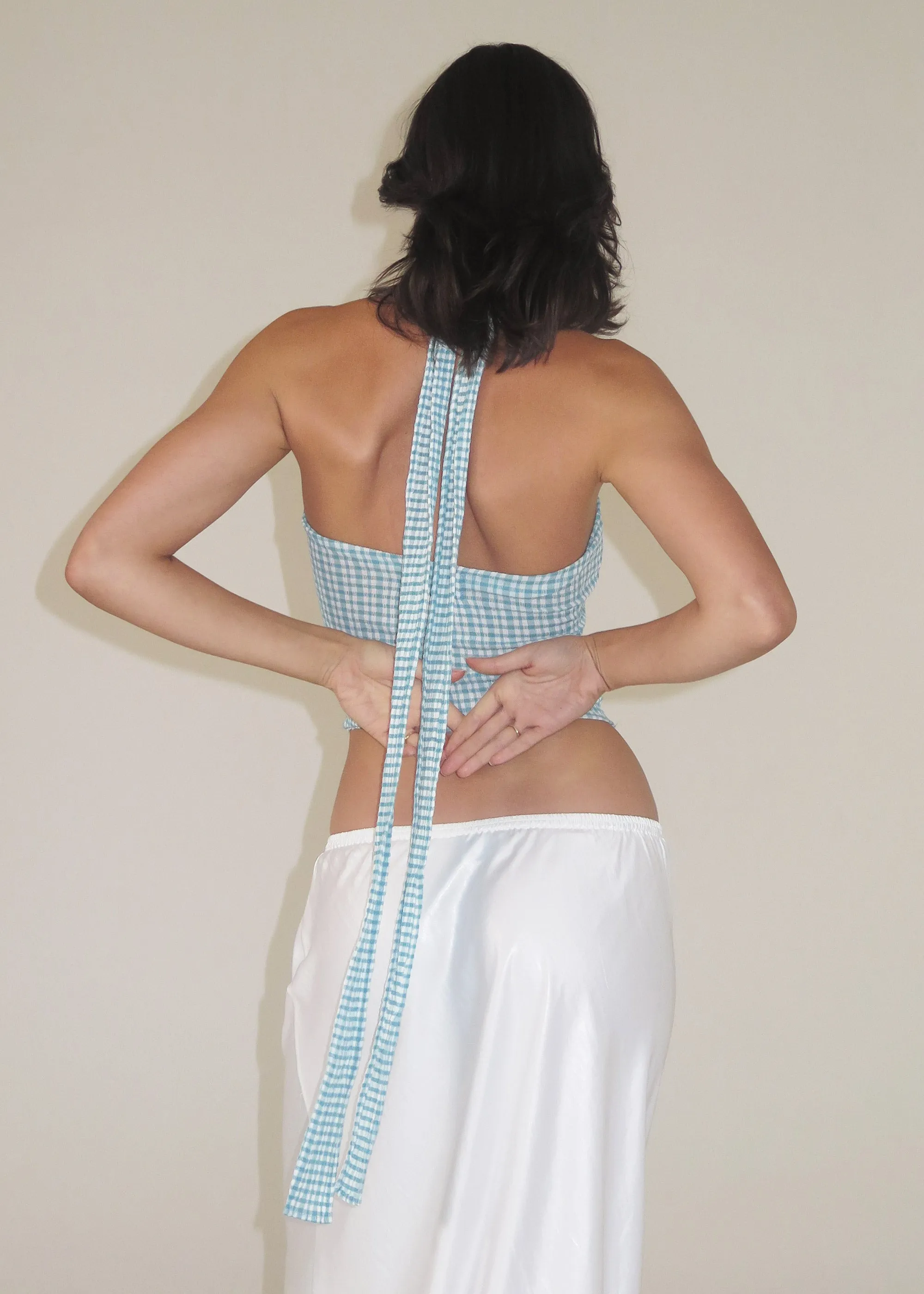 Metaphor Halterneck ~ Teal
