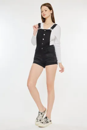 Micah High Rise Overall Shorts
