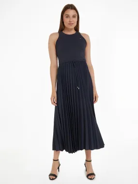 Midi Peated Dress