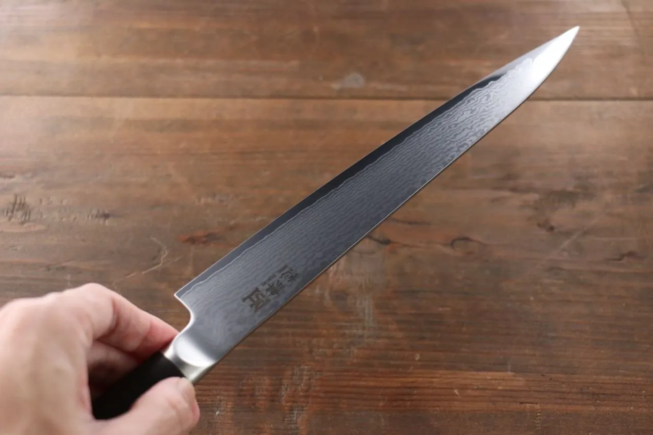 Miyako AUS8 33 Layer Damascus Yanagiba 240mm